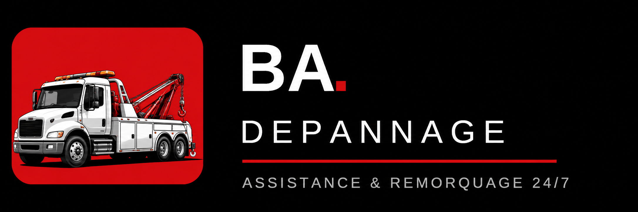 BA Dépannage, assistance et remorquage 24h/24 7j/7
